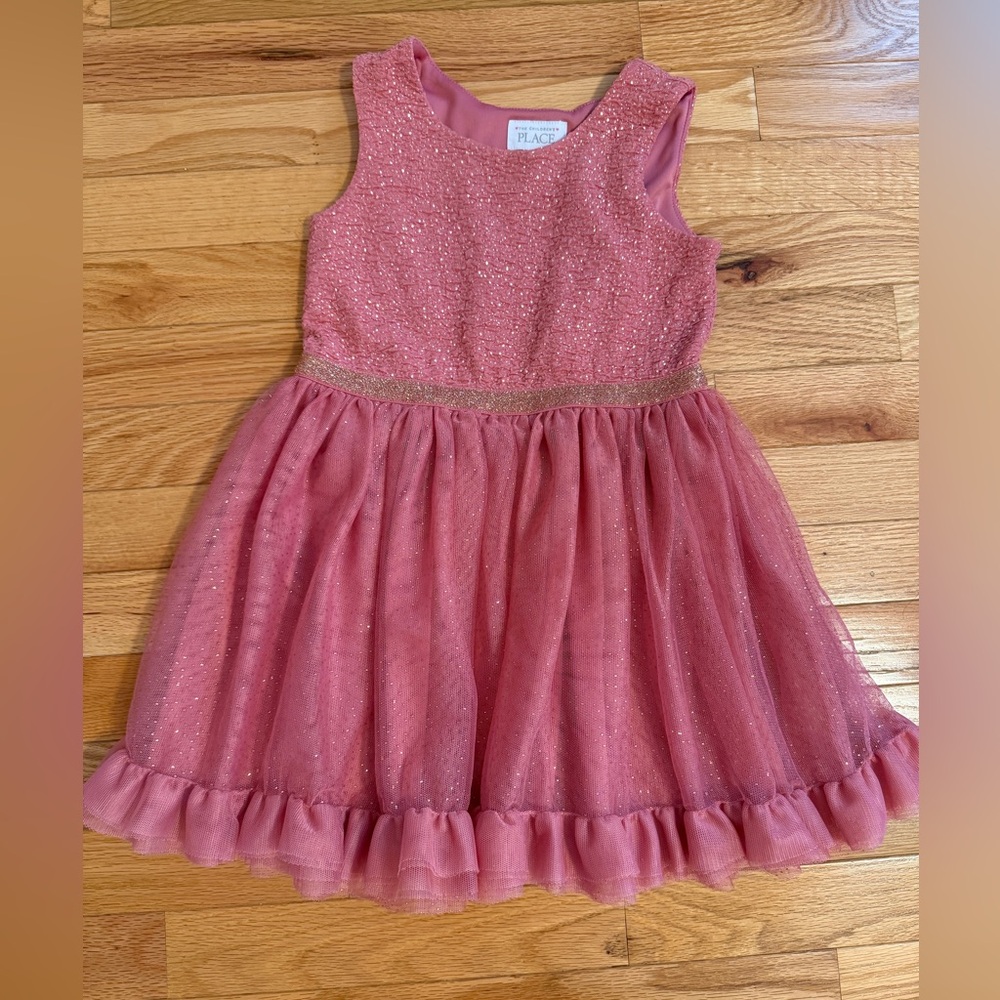 The Children's Place Pink Sleeveless Scoop Neck dress